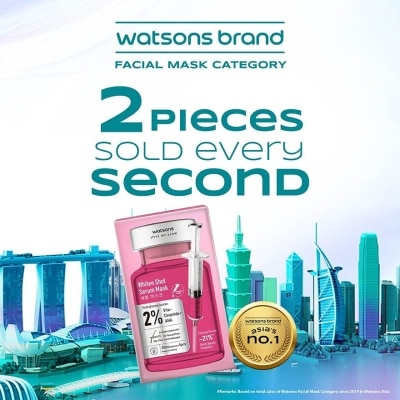 WATSONS Whiten Shot Serum Mask 1s