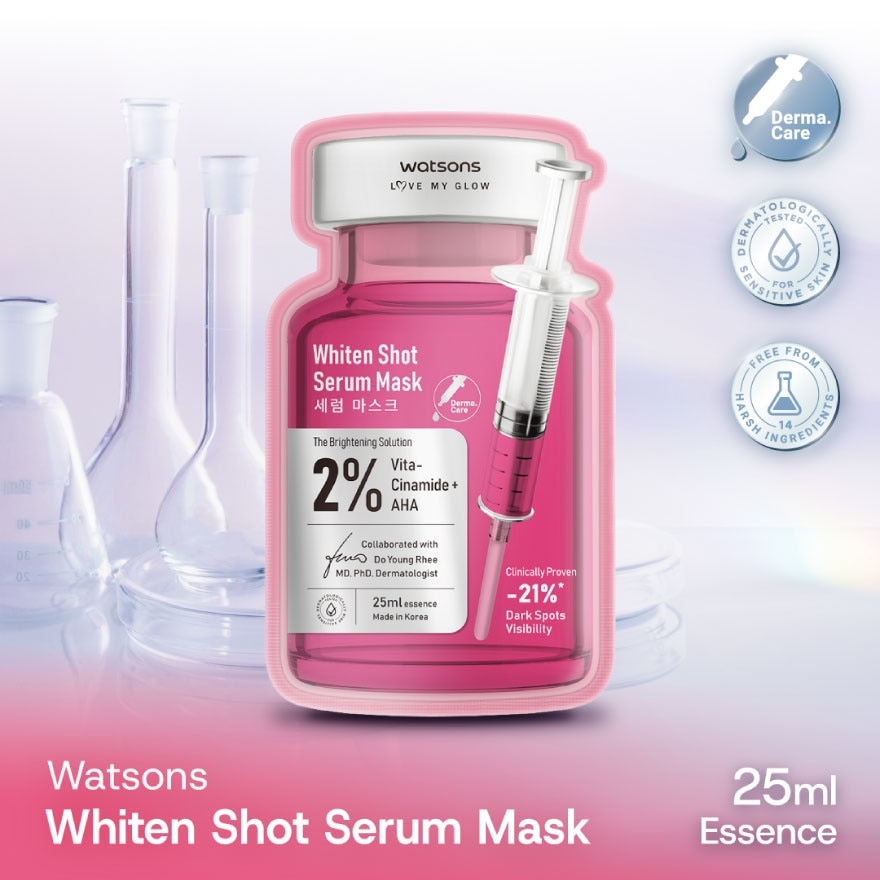 Whiten Shot Serum Mask 1s