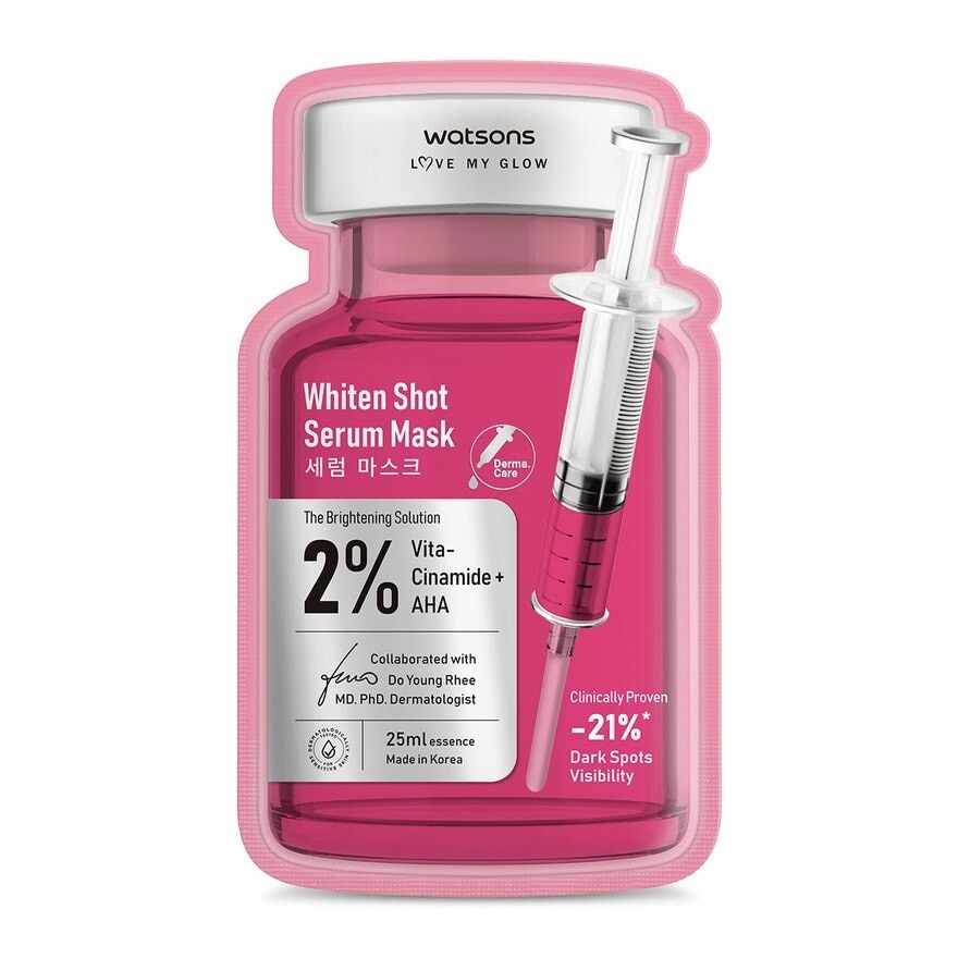 Whiten Shot Serum Mask 1s
