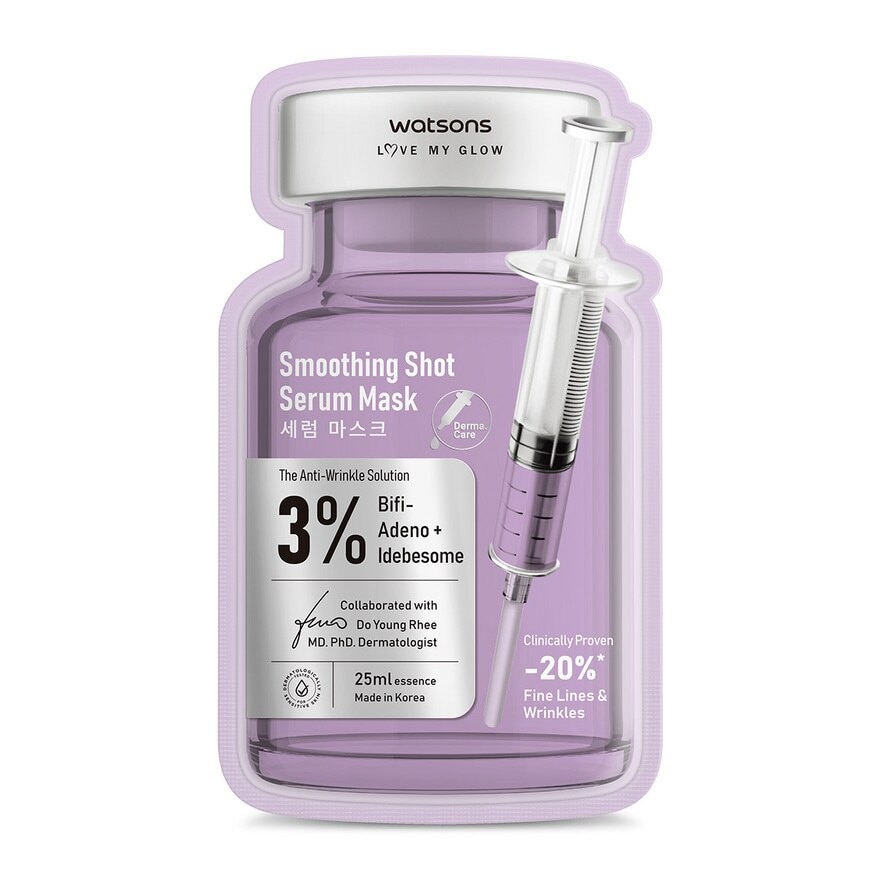 Smoothing Shot Serum Mask 1s