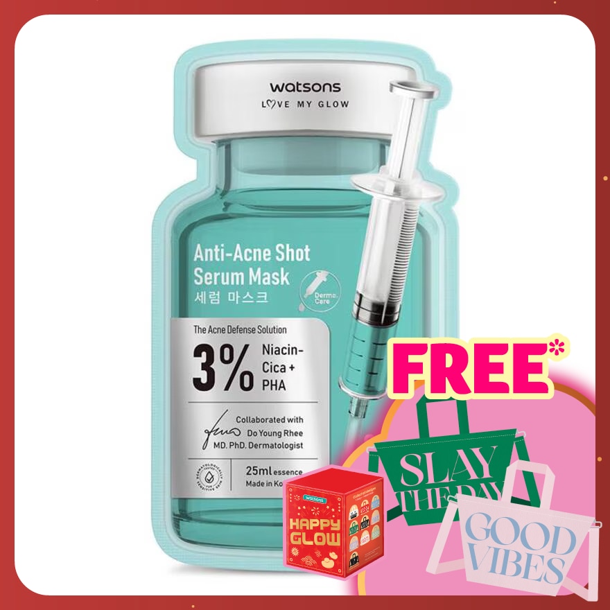 Anti-Acne Shot Serum Mask 1s