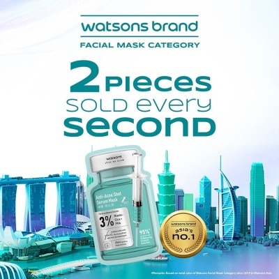 WATSONS  Anti-Acne Shot Serum Mask 1s