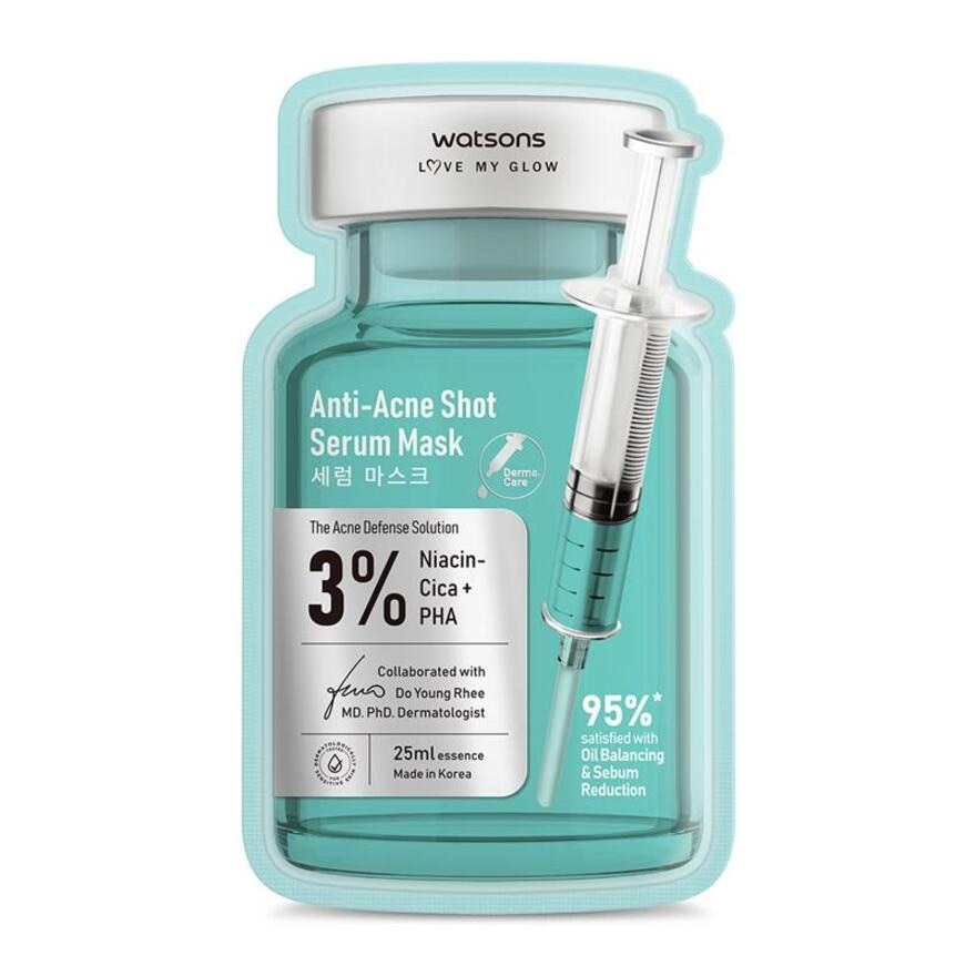 Anti-Acne Shot Serum Mask 1s