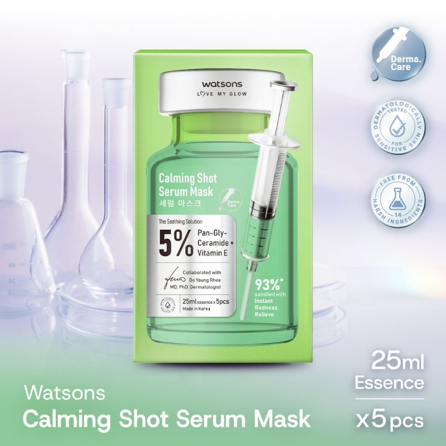 Calming Shot Serum Mask 5s