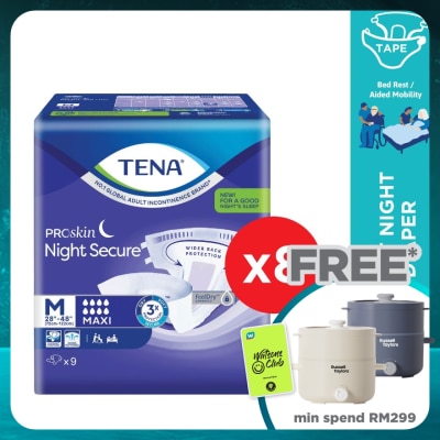 TENA PROskin Night Secure M 9s x8