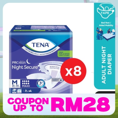 TENA PROskin Night Secure M 9s x8