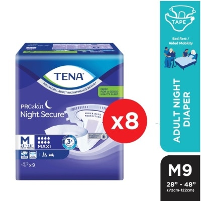 TENA PROskin Night Secure M 9s x8