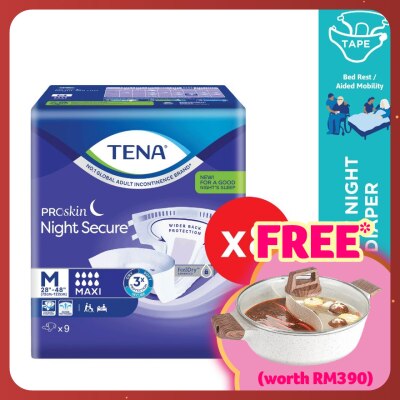 TENA PROskin Night Secure M 9s x8