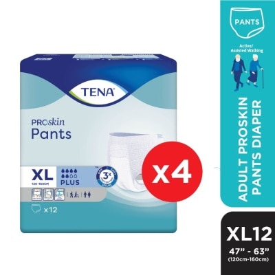 TENA PROskin Pants Plus XL 12s x4