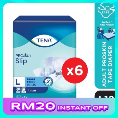 TENA PROskin Slip Plus L 12s x6