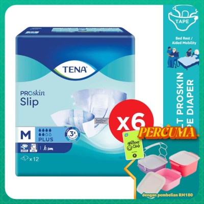 TENA - PROskin Slip Plus M 12s x6