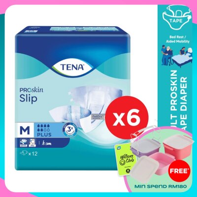 TENA PROskin Slip Plus M 12s x6