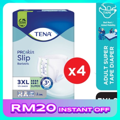 TENA PROskin Slip Super 3XL 8s x4