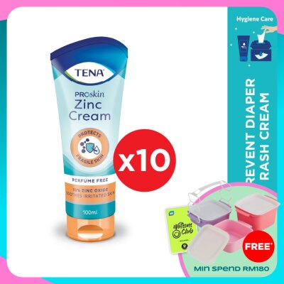 TENA ProSkin Zinc Cream 100ml x10