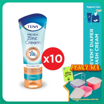 TENA - ProSkin Zinc Cream 100ml x10