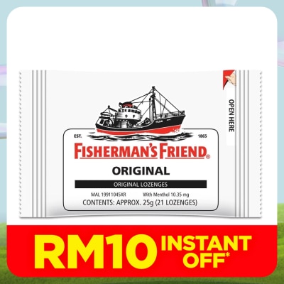 FISHERMAN'S Original Lozenges 25g/pack