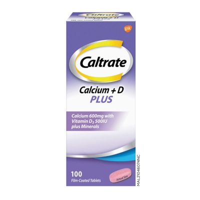 CALTRATE - Calcium + Vit D Plus Strong Bone & Muscle 100s image