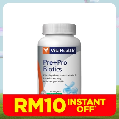 VITAHEALTH Pre + Pro Biotics Capsules 30s