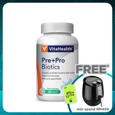 VITAHEALTH Pre + Pro Biotics Capsules 30s
