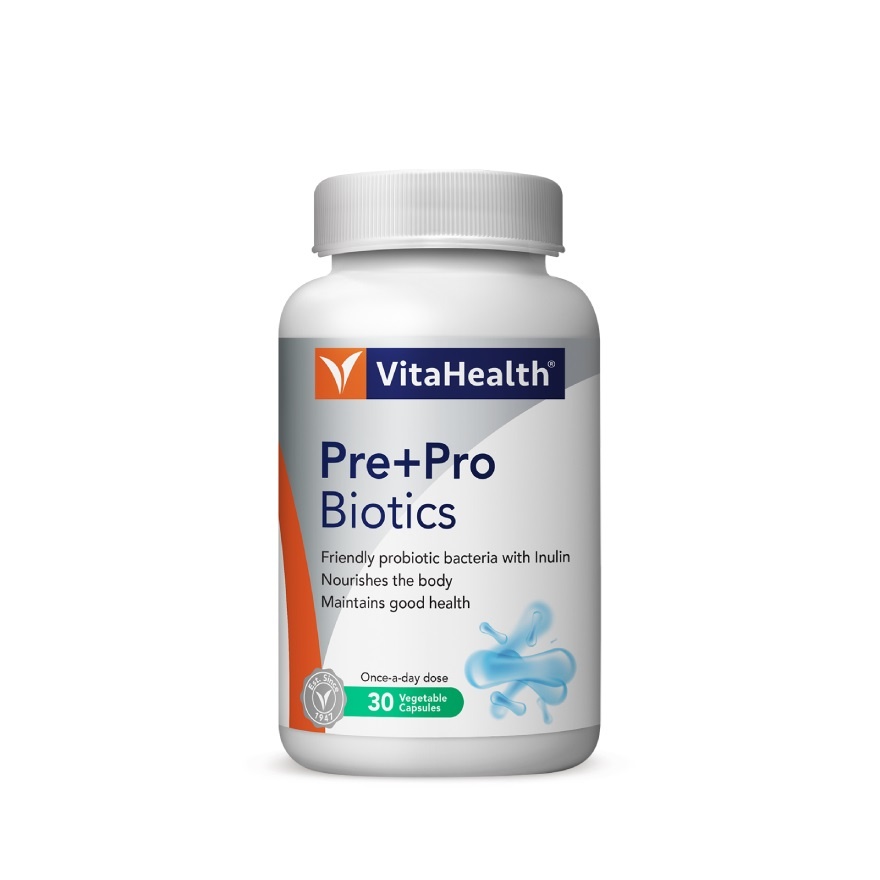 Pre + Pro Biotics Capsules 30s