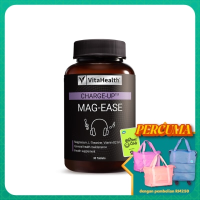 VITAHEALTH Charge-Up Mag-Ease 30's