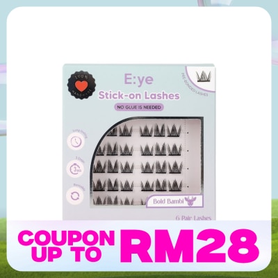 E:YE Stick On Lashes EOL1006 Bold Bambi