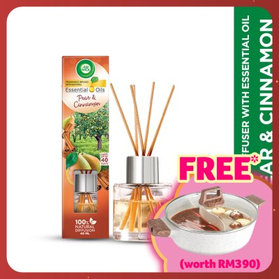 AIRWICK Pear & Cinnamon Reed Diffuser 40ml