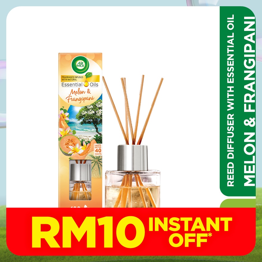 Reed Diffuser Melon & Frangipani 40ml