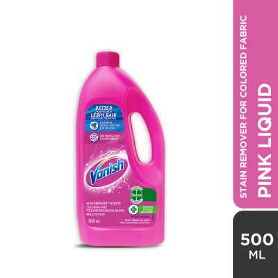 VANISH - Stain Remover Pink Liquid Bottle 500ml