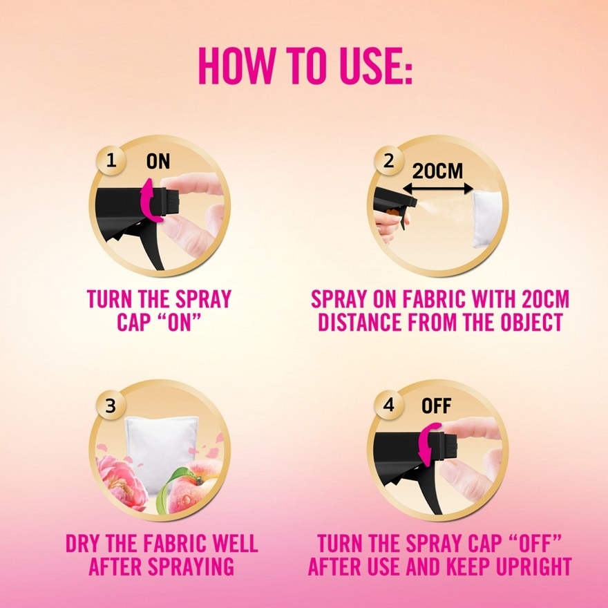 Multisurface Spray Pink Italian Rose & Peach 370ml