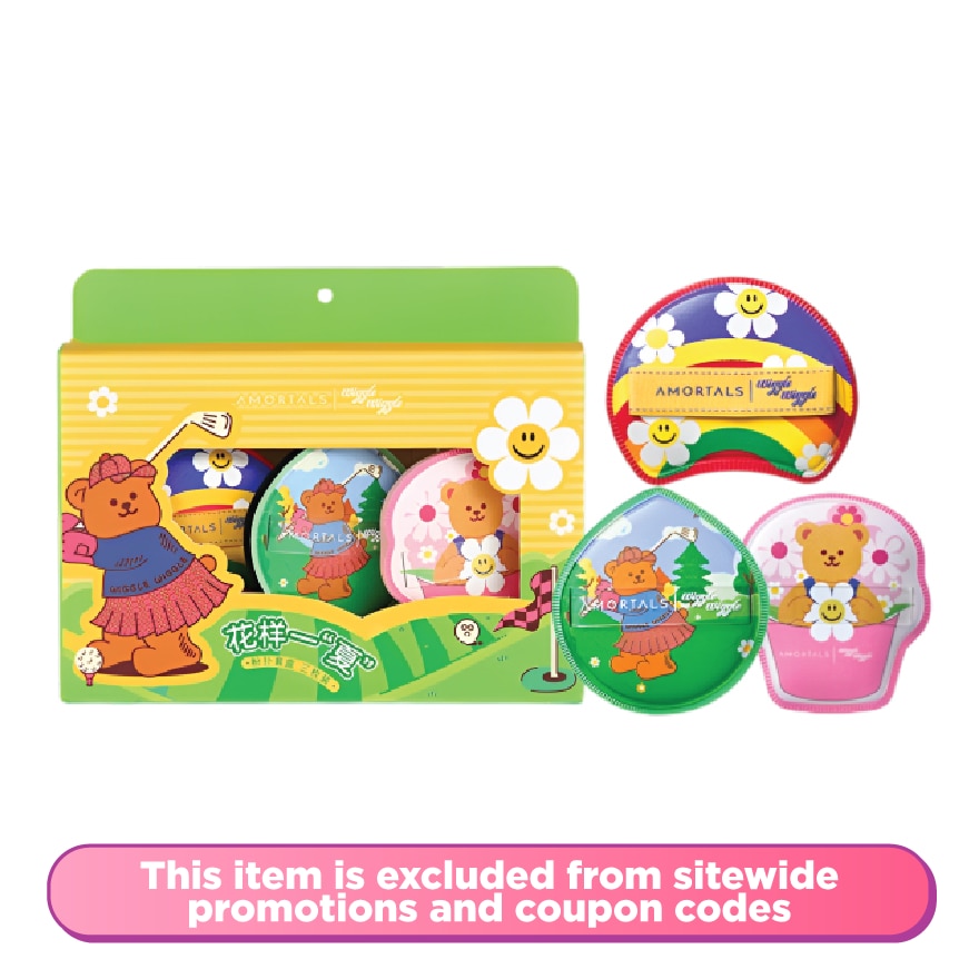 Summer Powder Puff Air Cushion (3 Pcs)