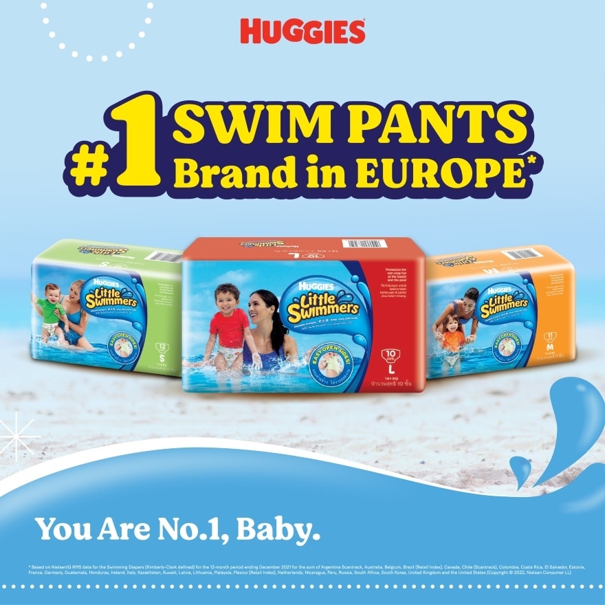 Little Swimmers - S size 12's x8 pack