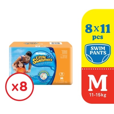 HUGGIES Little Swimmers - M size 11's x8 pack