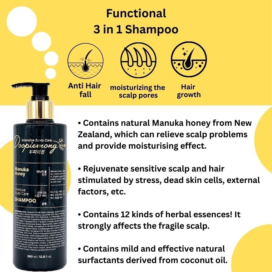 Intensive Scalp Care Shampoo 380ml