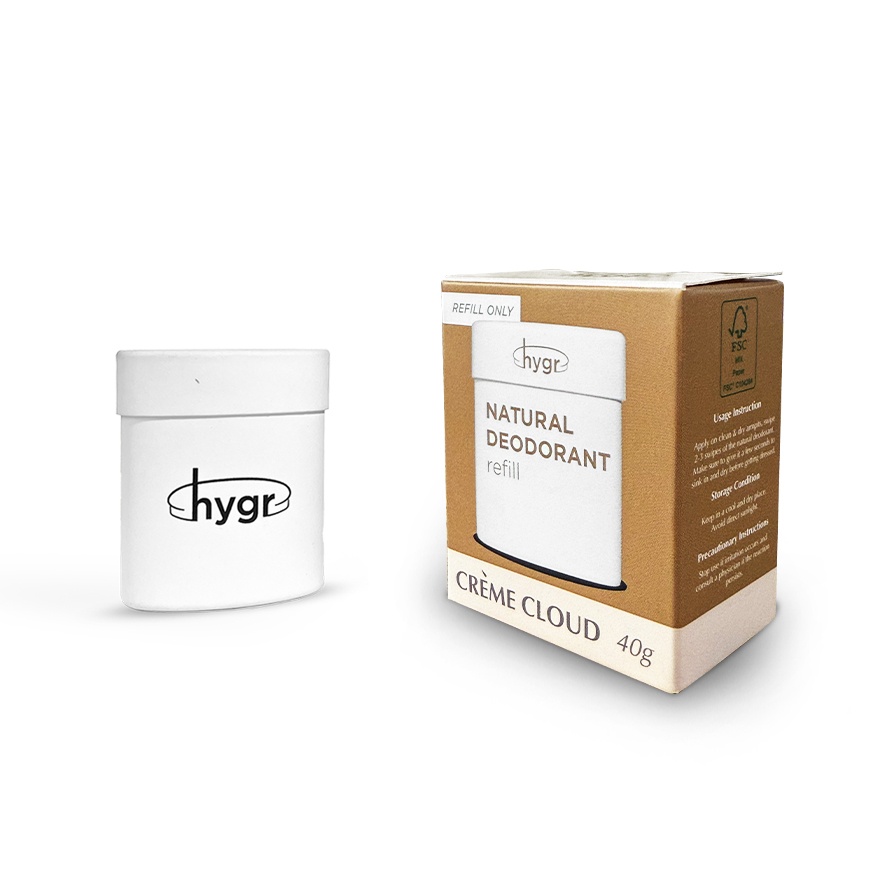 Natural Deodorant in Creme Cloud Refill 40g image