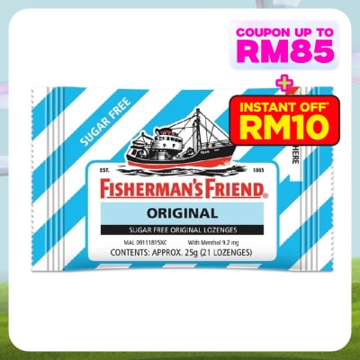 FISHERMAN'S Sugar Free Original Lozenges 25g