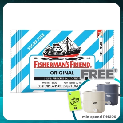 FISHERMAN'S Sugar Free Original Lozenges 25g