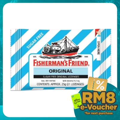 FISHERMAN'S Sugar Free Original Lozenges 25g