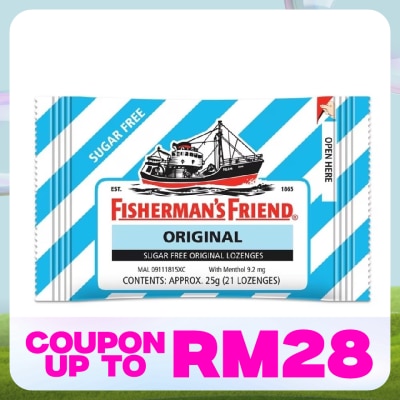 FISHERMAN'S Sugar Free Original Lozenges 25g