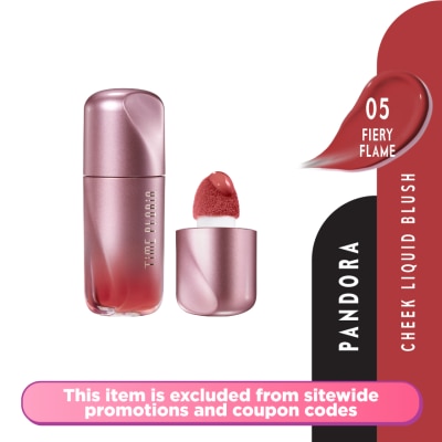 TIMEPHORIA Pandora Cheek Liquid Blush 05 Fiery Flame