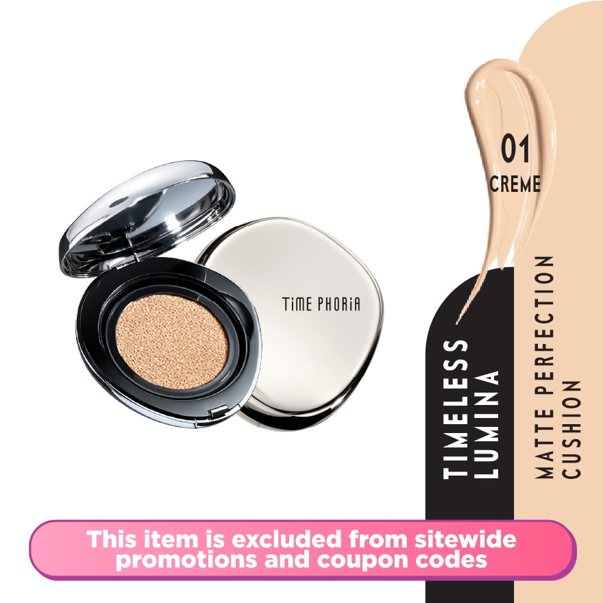 Timeless Lumina Matte Perfection Cushion 01 Creme
