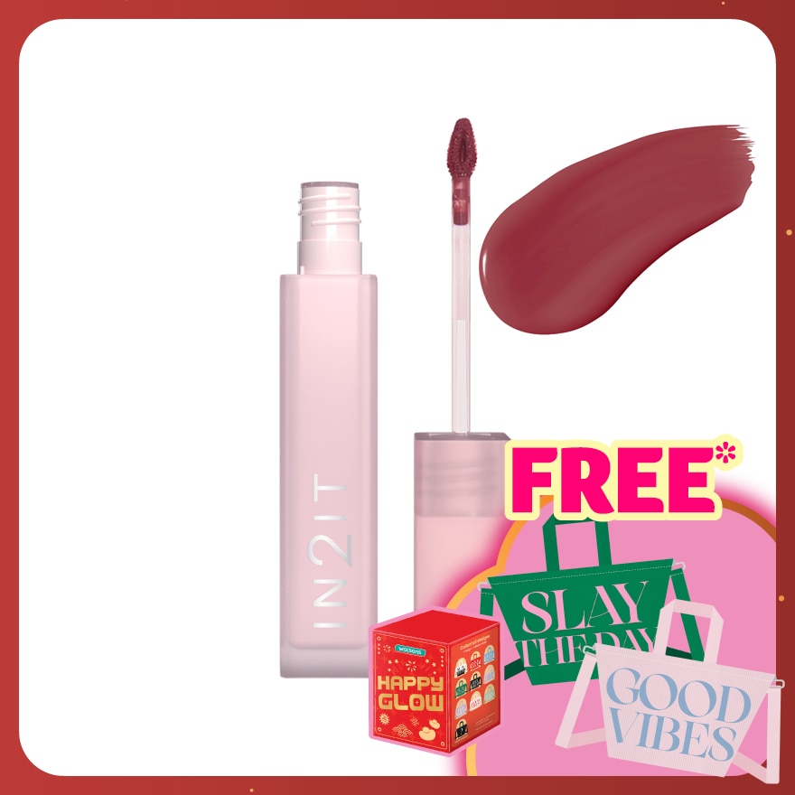 Water Tint Blur Liquid Lip Roasted Rose BLL02