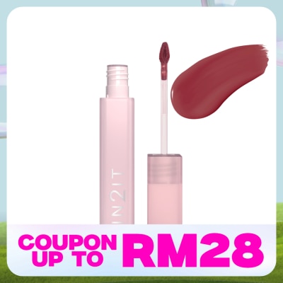IN2IT Water Tint Blur Liquid Lip Roasted Rose BLL02