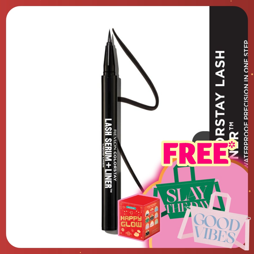 ColorStay Lash Serum+Liner nourishes your lash line with serum-infused for healthier lashes in 1week