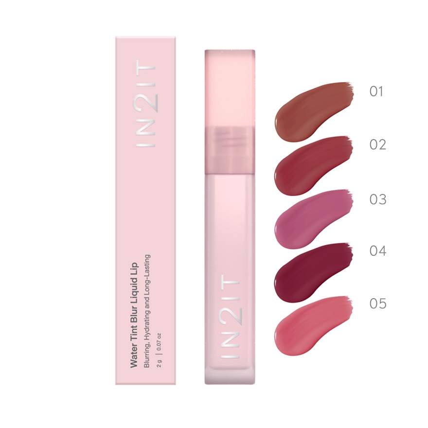 Water Tint Blur Liquid Lip Red Veil BLL05