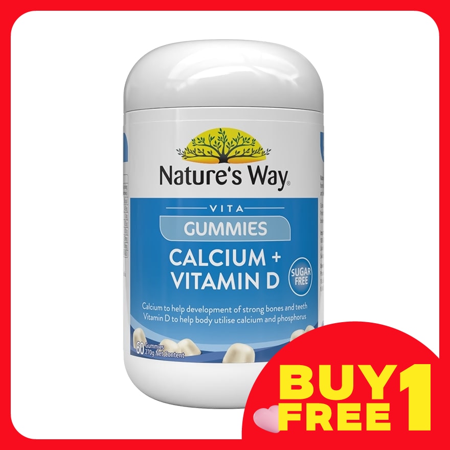 Adult Vita Calcium + Vit D Gummies 60s