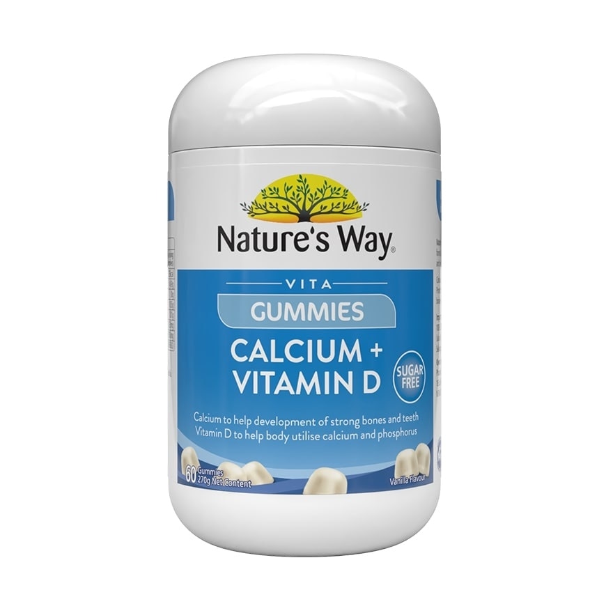 Adult Vita Calcium + Vit D Gummies 60s