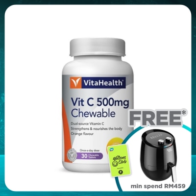 VITAHEALTH Vit C 500mg Chewable 30's