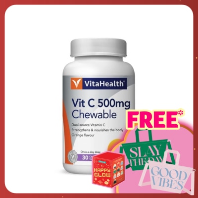 VITAHEALTH Vit C 500mg Chewable 30's