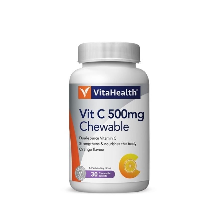 Vit C 500mg Chewable 30's